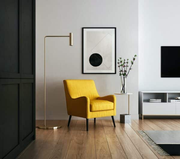 Yellow sofa